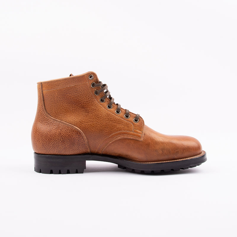 FREENOTE CLOTH X VIBERG SERVICE BOOT <span> SHINKI COGNAC SHRUNKEN HORSEBUTT </span>