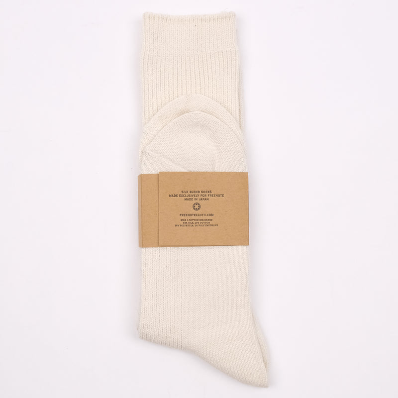 Freenote Ribbed Sock <span> Cream </span>